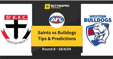St Kilda vs Western Bulldogs Prediction and Tips .